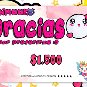 Link de pago por compra de $1500